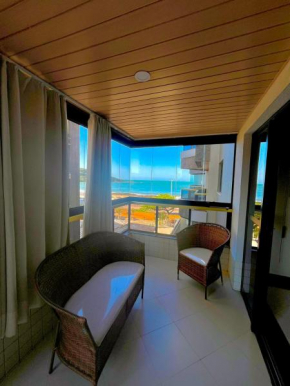 Apartamento familiar com vista para o mar em Guarapari Praia do Morro, frente ao Marlim!!!